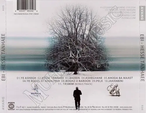 دانلود آلبوم حس تنهایی - ابی