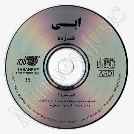 دانلود آلبوم شب زده ابی