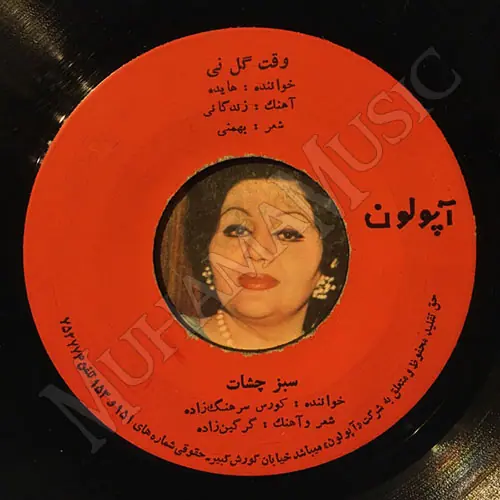 دانلود آلبوم صفحه قدیمی وقت گل نی سبز چشات هایده کوروس سرهنگ زاده